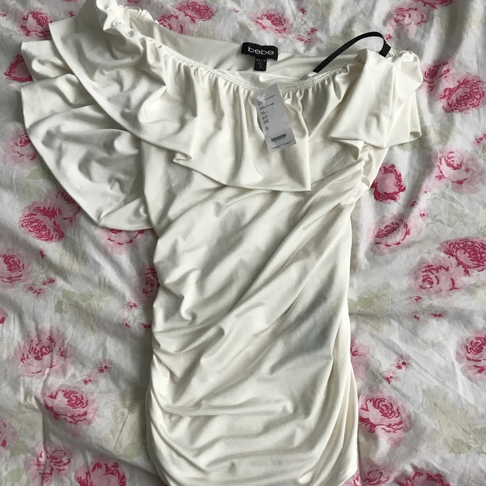 NWT Bebe silk dress